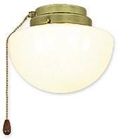 CasaFan 1S MP HALVE BOL Lamp voor plafondventilator Opaalglas (glanzend)