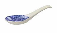 Blauw/Witte Lepel Golven - Nippon Blue - 13.8 x 4.8cm