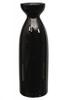 Tokyo Design Studio Schwarze Sake Flasche -Schwarze Serie - 17,5 cm 180 ml