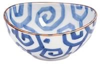 Tokyo Design Studio Blau / Weiße Schüssel - Gemischte Schalen - 10,5 x 5 cm 150 ml