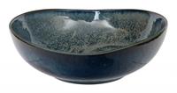 Tokyo Design Studio Blaue ovale Schale - Kobaltblau - 16,9 x 16,5 x 6 cm 450 ml