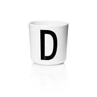 designletters Design Letters - Personal Melamine Cup D - White (20201000D)
