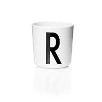 designletters Design Letters - Personal Melamine Cup R - White (20201000R)