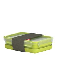 emsa Lunchbox CLIP & GO, 1,20 Liter, transparent / grün