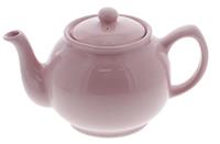 Price and Kensington Fine Stoneware Traditional Pastel Pink 6 cup Teapot 22 x 14 x 14 cm