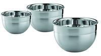 Rösle Bowls Set 3 Pcs. 18/10 Stainless Steel Dishwasher Safe 15700