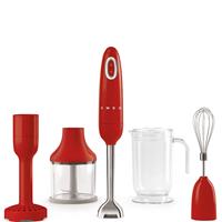 Smeg 50's Style staafmixer met accessoires - rood