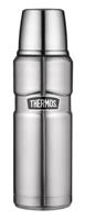 Thermos King thermosfles - 0,47 liter - Zilverkleurig