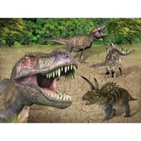Placemat dinosaurussen 3D 30 x 40 cm