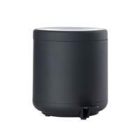 ZONE Pedal-Eimer UME, Kunststoff mit Soft-Touch, schwarz, ca. 22 cm H | ZO-381084 | 5708760660384