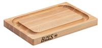 Boos Blocks Pro Chef-Lite Schneidebrett 31x20x2,5 cm aus Ahornholz mit Saftrille