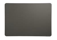 ASA Tischsets Tischset Lederoptik rough graphit 46 x 33 cm (grau)