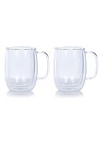 Zwilling Tasse »ZWILLING Sorrento Plus Kaffeeglasset, 350 ml / 2-tlg hochwertiges Borosilikatglas«, Borosilikatglas