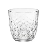 Bormioli Rocco Tumbler-Glas Glit, Glas, Acqua Tumbler Trinkglas 293ml Glas Transparent 6 Stück