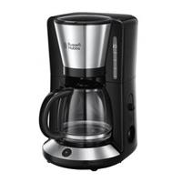 Russell Hobbs Filterkaffeemaschine Adventure 24010-56, 1,25l Kaffeekanne, Papierfilter 1x4, mit Glaskanne, 1100 Watt, Edelstahl gebürstet