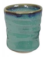 Turquoise Handgemaakte Beker - 10.2 x 11.7cm 480ml
