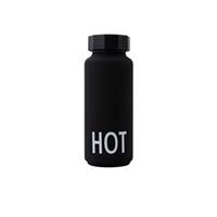 Design Letters Thermo Bottle HOT Black 1 st