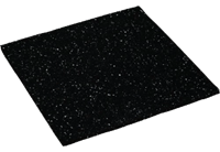 Scanpart Anti Trillingsmat wasmachine zwart 60 x 60 x 0.8 cm