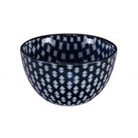 Tokyo Design Studio Blau / Weiße Schüssel - Gemischte Schalen - 12,7 x 7 cm 500 ml