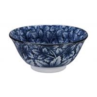 Blauw/Witte Kom - Mixed Bowls - 15 x 7cm 500ml