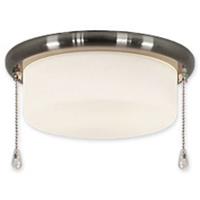 Lamp voor plafondventilator CasaFan 15Z BN FLACHER ZYLINDER Opaalglas (mat)