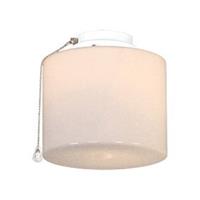 Lamp voor plafondventilator CasaFan 1B WE ZYLINDER GESCHL. Opaalglas (glanzend)