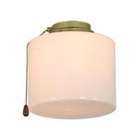 Lamp voor plafondventilator CasaFan 1B MP ZYLINDER GESCHL. Opaalglas (glanzend)