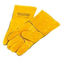The Bastard Pro handschoenen leer geel 2-delig