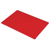 Hygiplas LDPE snijplank rood0x300x12mm