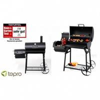 Tepro Biloxi Afsluitbare Houtskool Barbecue / Smoker