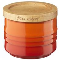 LE CREUSET - Aardewerk - Suikerpot 0,08L Oranje