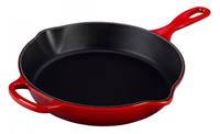 LE CREUSET - Gietijzer - Skillet hoog 26cm Rood