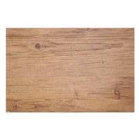 1x Placemat lichtbruine hout print 45 cm Bruin