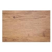 Cosy & Trendy 6x Placemats lichtbruine hout print 45 cm Bruin