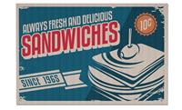 Balvi Tischset Sandwiches - 2er Set
