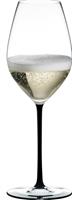 Riedel Gläser Fatto a Mano - schwarz Champagner Weinglas 445 ccm / h: 25 cm