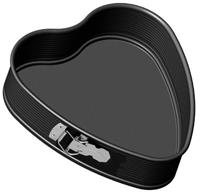 Zenker springvorm hart black metallic 27cm