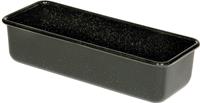 RIESS Broodbakblik zwart 35x14 cm - Emaille