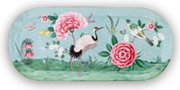 Pip Studio Kuchenteller Blushing Birds 33x15cm - Blau