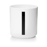 designletters Design Letters - Personal Porcelain Cup I - White