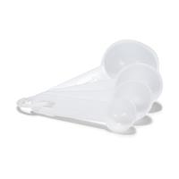 Patisse Measuring spoon set 4 pcs. white plastic