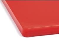 hygiplas LDPE extra dikke snijplank rood 600x450x20mm