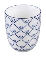 Tokyo Design Studio Blau / Weißer Becher Ahorn - Flora Japonica - 6,7 x 7,7 cm 170 ml