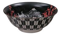 Tokyo Design Studio Schwarz / Rote Kabuki Schale - Gemischte Schalen - 20,3 x 8 cm 1000 ml