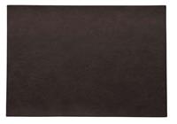 ASA Selection Placemat - Vegan Leather - Black Coffee - 46 x 33 cm