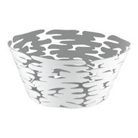 Alessi Schale »Alessi - Barket Schale, rund, 21 cm, weiß«, Stahl, (Packung)