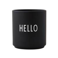 Design Letters Favourite Cups Hello/Schwarz