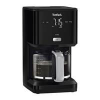 Tefal Filterkaffeemaschine CM600810, 1.25l Kaffeekanne, 24h-Timer, Aroma-Funktion, Digitales LCD-Display, Warmhalte-Funktion, Tropfstopp