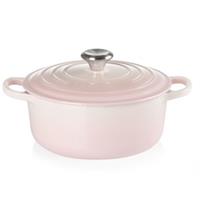 Le Creuset Signature Braadpan, 24cm shell pink