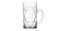 House of Merchant Unbreakable Beer mug 1,3 litres - ⌀ 16,3 x 19,9 cm / Transparent / Round